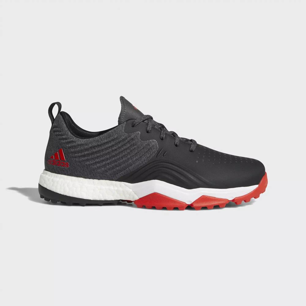 Adidas Adipower 4orged S Wide Tenis De Golf Negros Para Hombre (MX-72815)